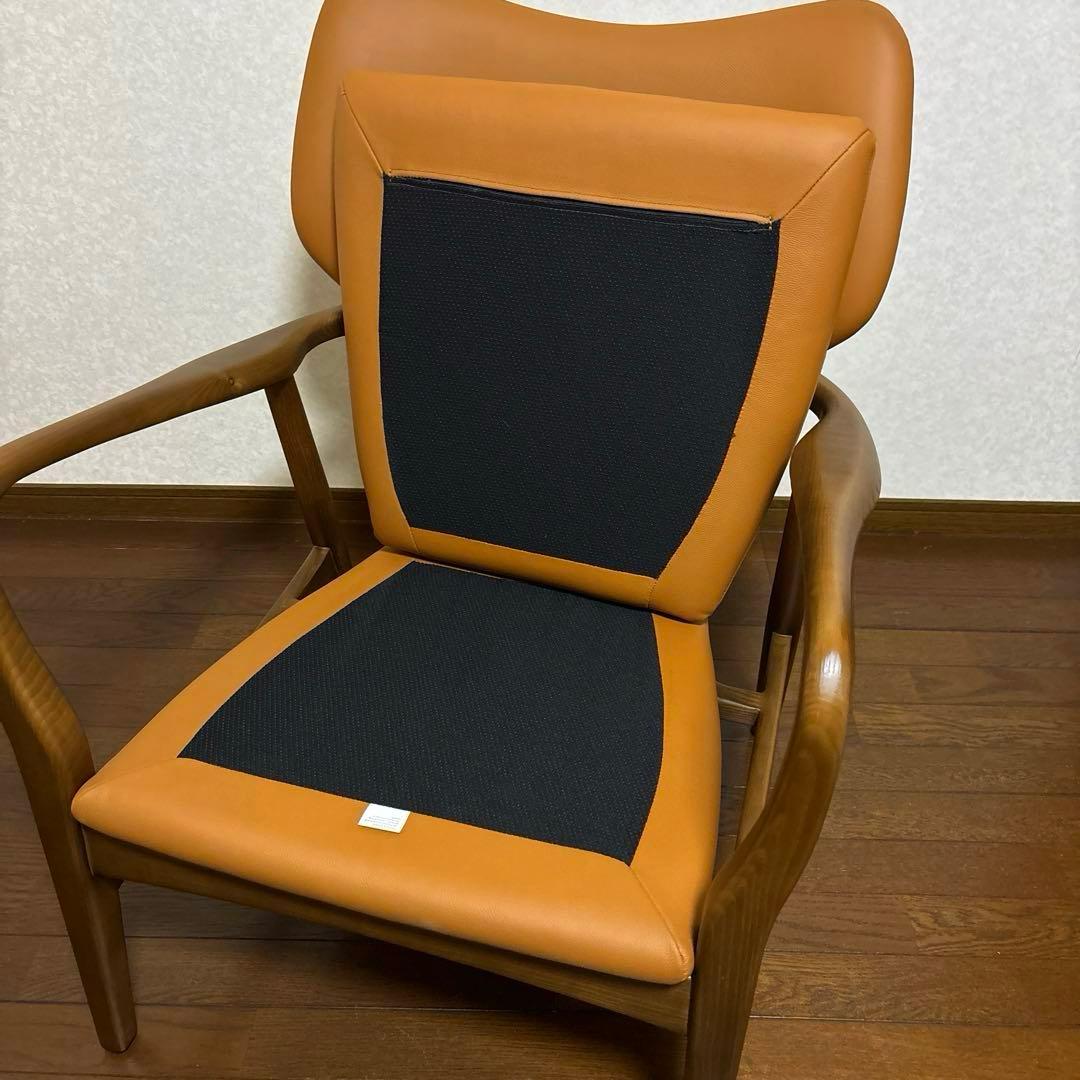 【極美品】フィンユール ラウンジチェア 総革 リプロダクト