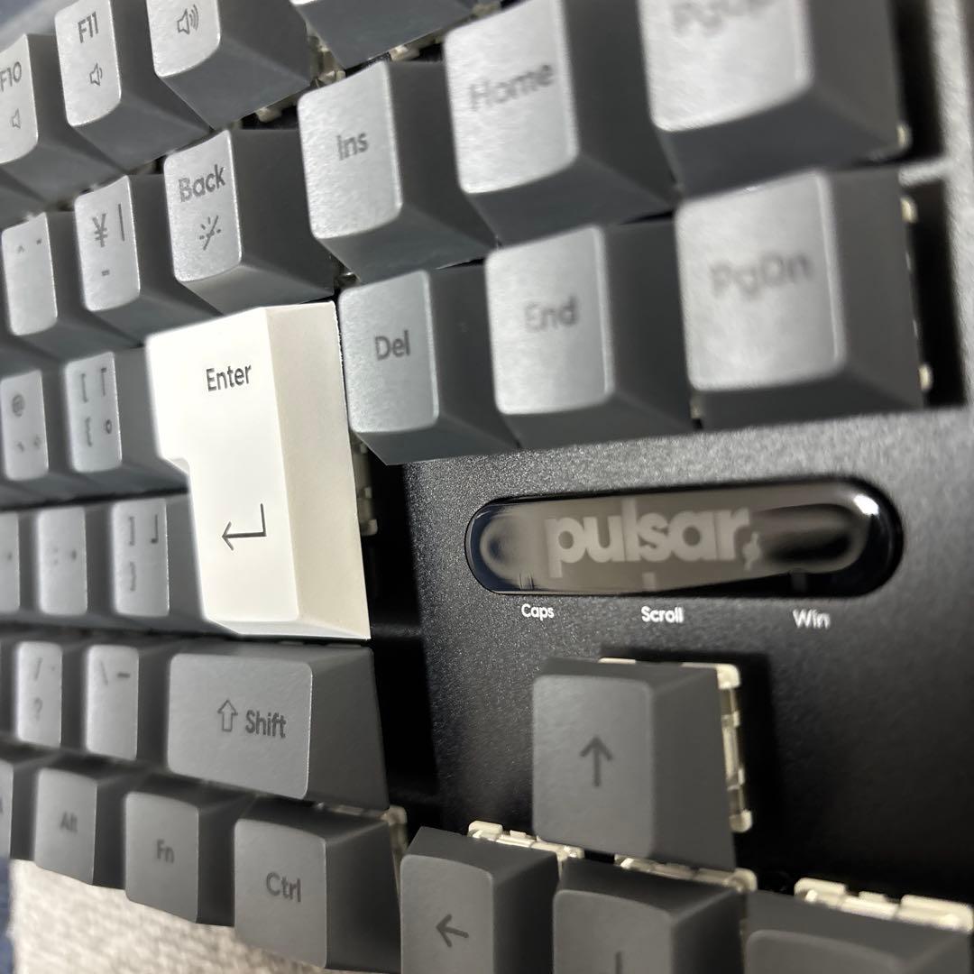 Pulsar Gaming Gears PCMK 2HE TKL キーボード