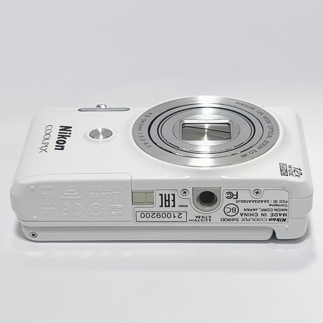 【美品】Nikon COOLPIX S6900 コンパクト デジタルカメラ