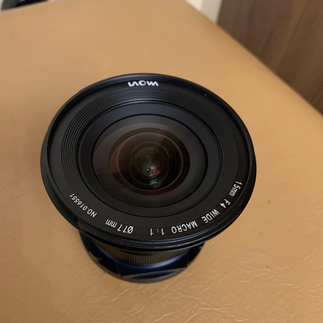 LAOWA シフトレンズ 15mm F4 efマウント Canon macro