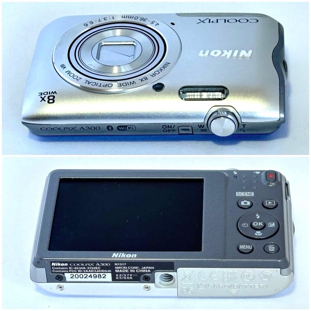 【美品】Nikon coolpix A300 ニコン　コンデジ　SDカード付
