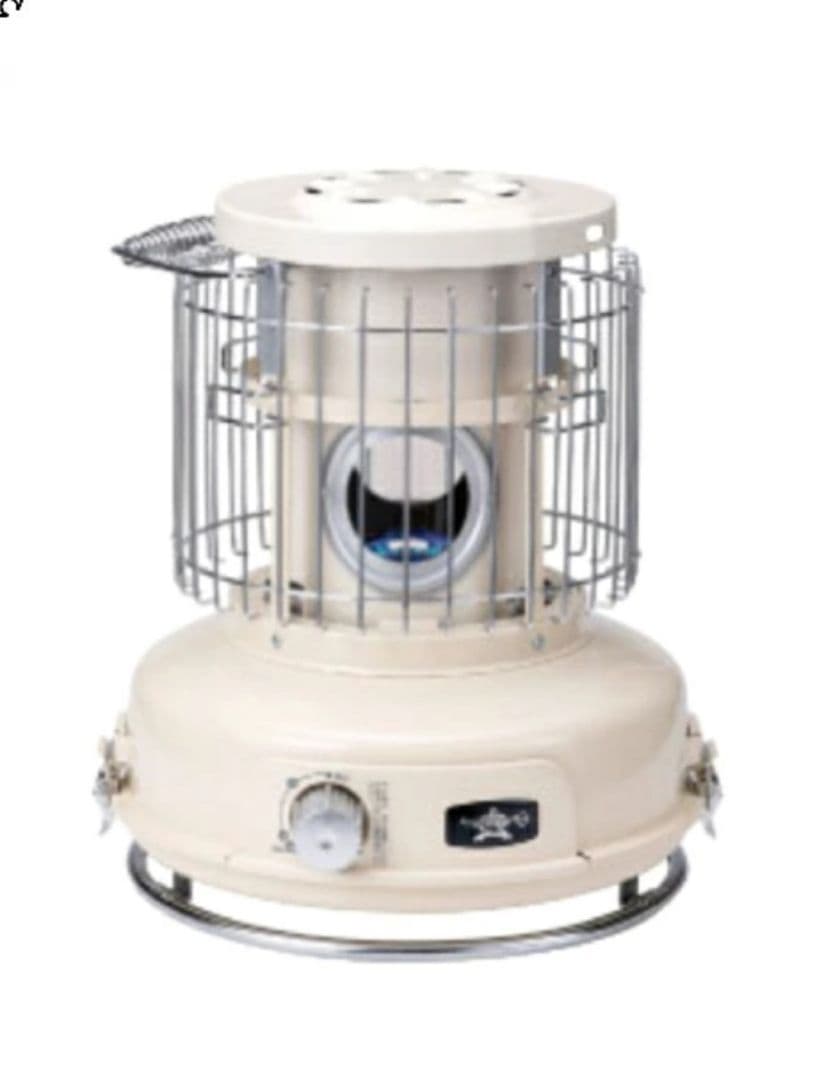 【ほぼ新品】アラジン　 ガスストーブ　ホワイト　カセットガス　カセットボンベ