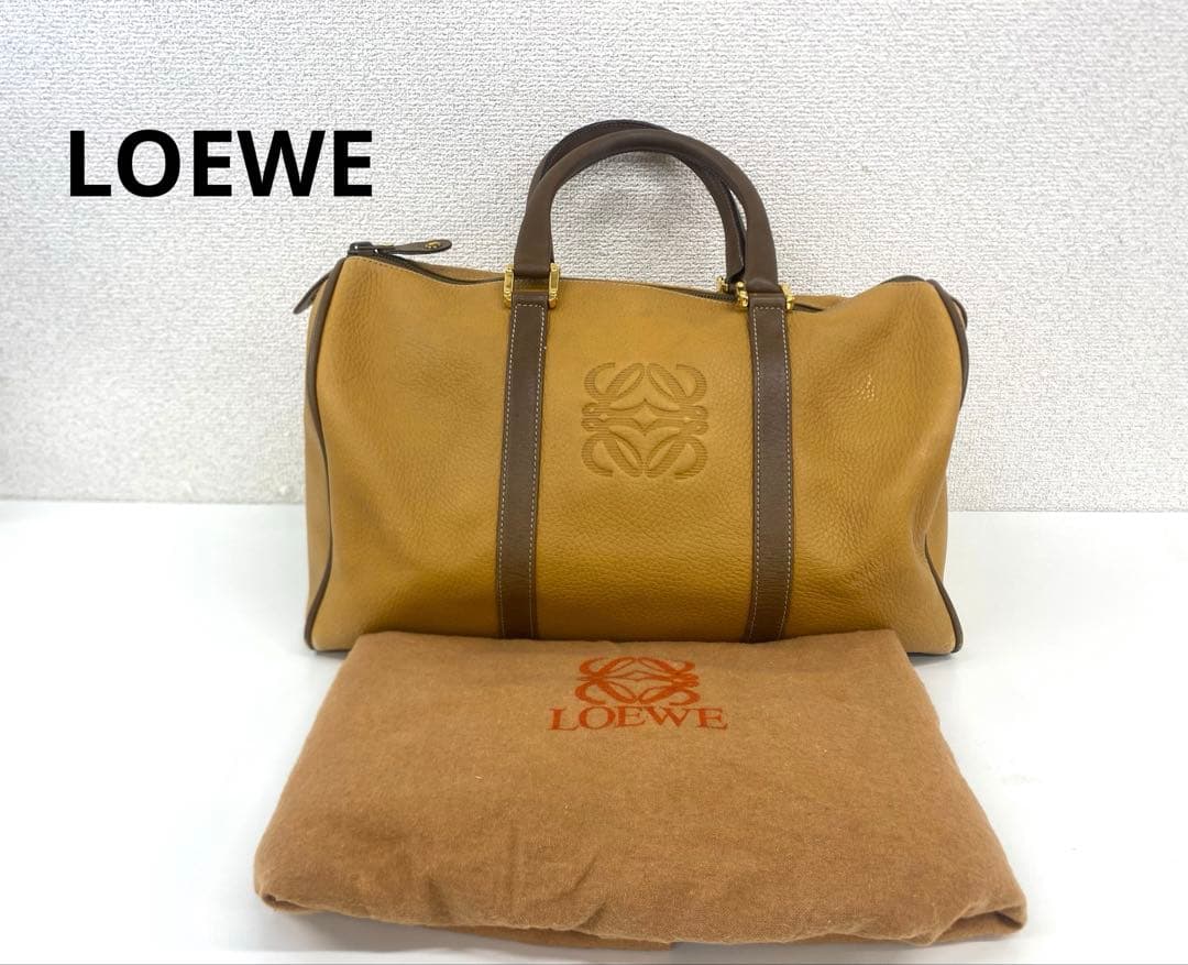 LOEWE ロエベ ミニボストンバッグ 旅行バッグ 保存袋付き