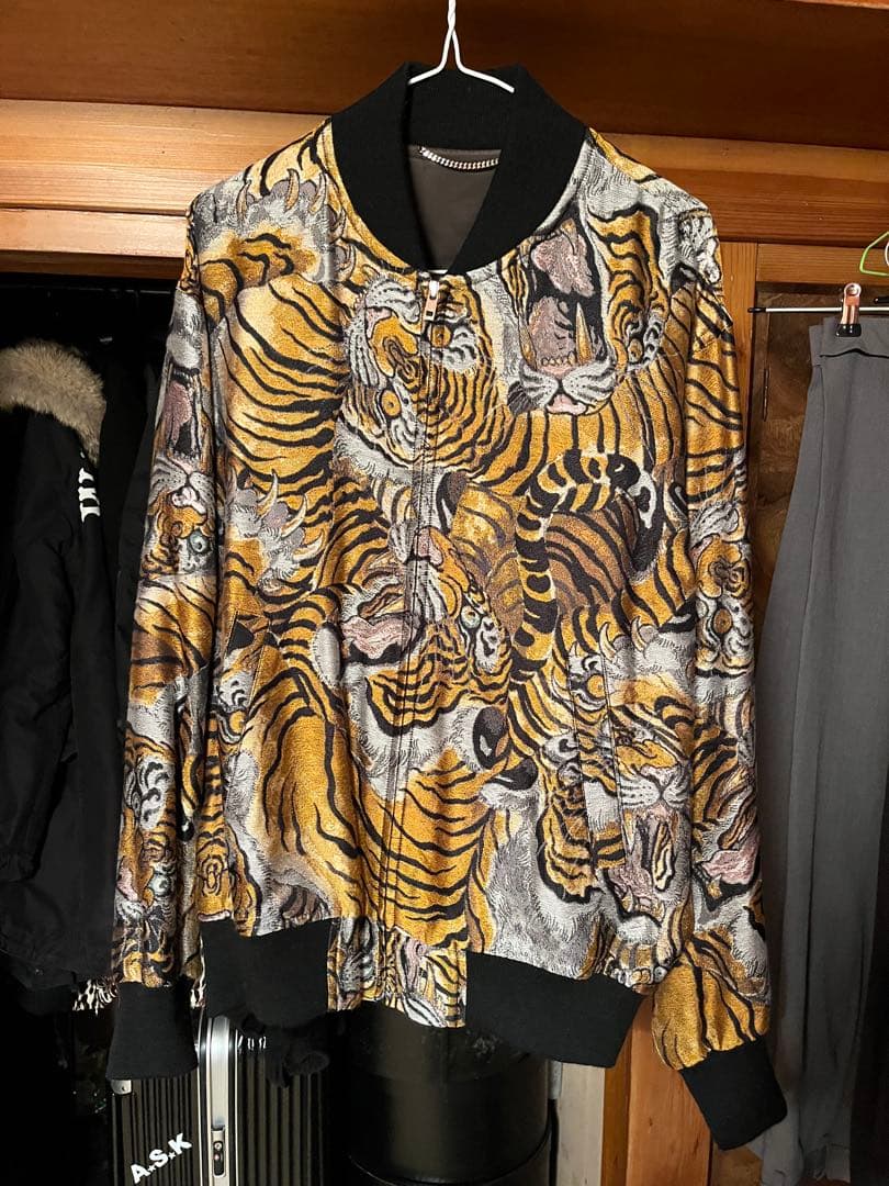 ワコマリア　シルクジャガード　ジャケット