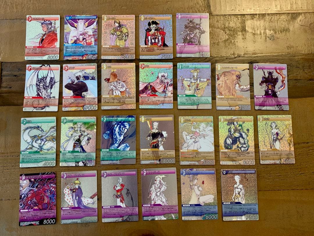 ファイナルファンタジーTCG（Chapter）　プレミアムホイル　157点