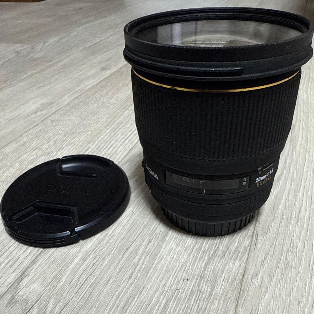 レンズ(単焦点) 28mm F1.8 EX DG ASPHERICAL MACRO (canon)