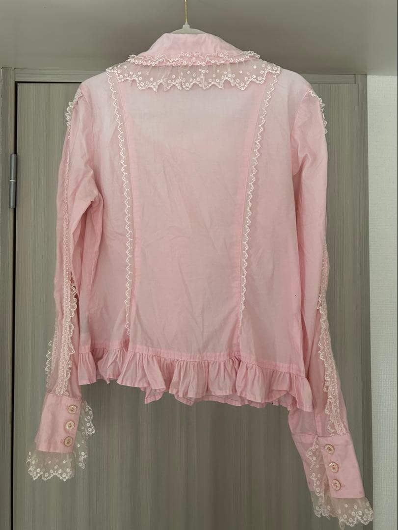 angelic pretty ブラウス ピンク 綿　激レアデザイン