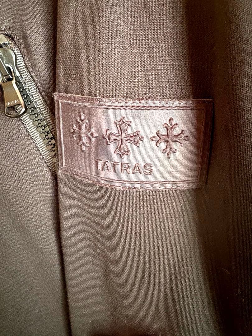 極美品　TATRAS タトラス ブラック パーカー ブルゾン