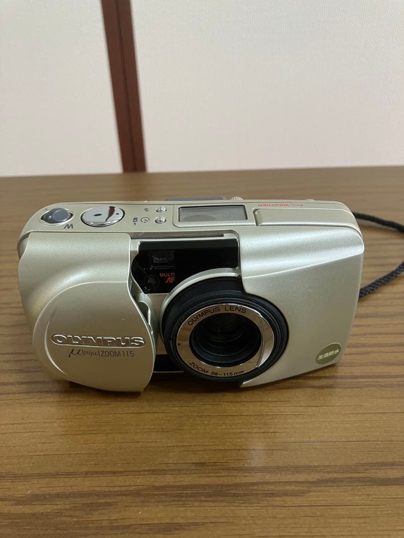 【完動品 電池付】OLYMPUS μ ZOOM 115 コンパクトフィルムカメラ
