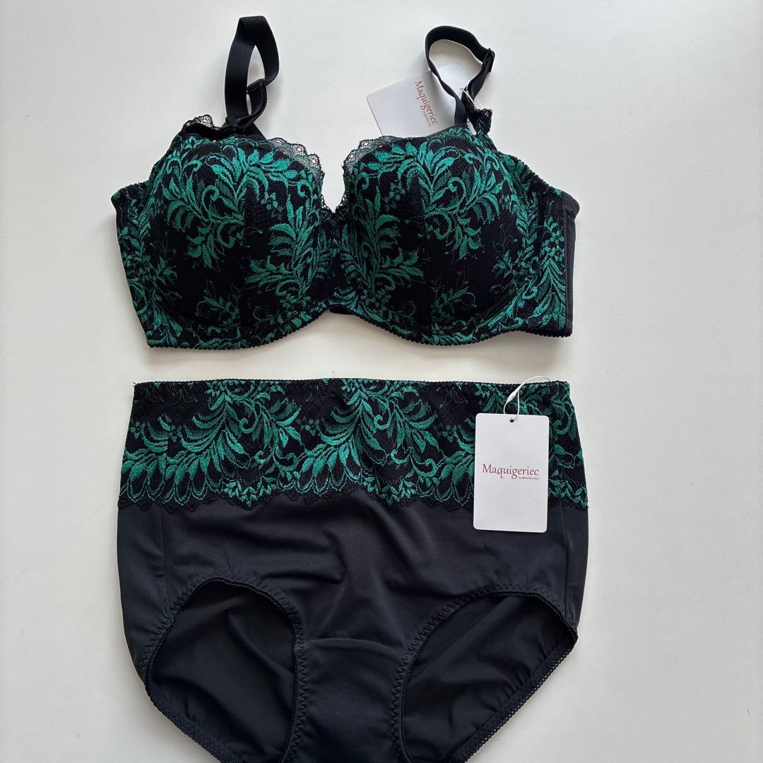 ちえ⭐︎マルコ　マキジェリークブラジャーショーツセット ブラック