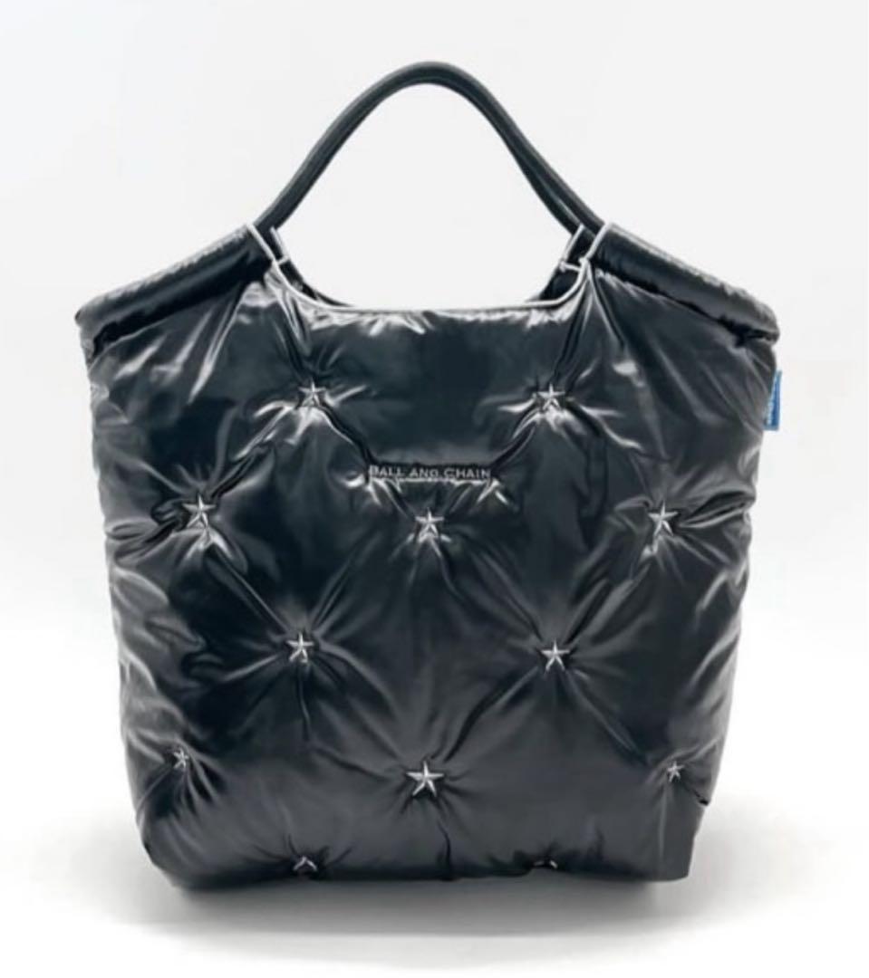 ボールアンドチェーン　ステラMブラック×⭐︎シルバー　中綿