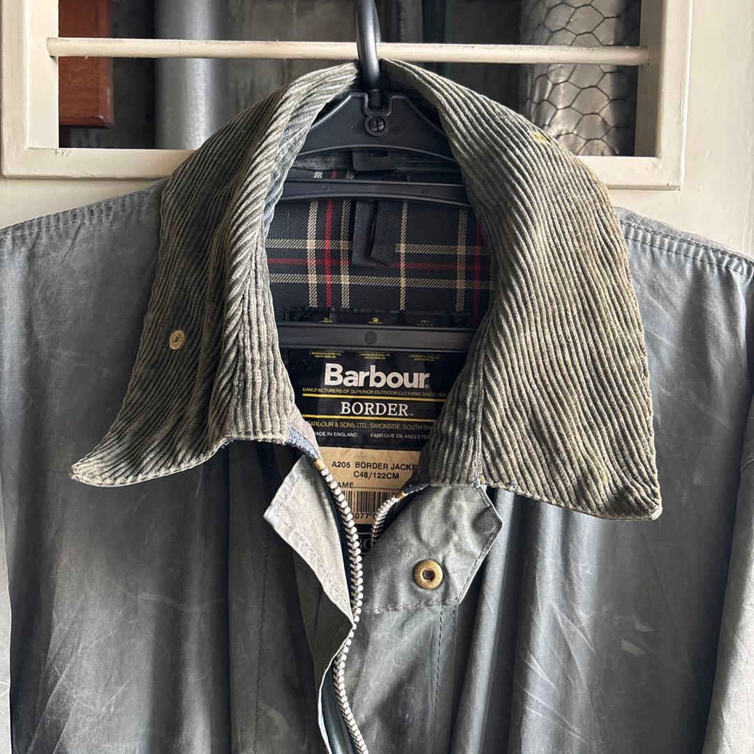 キ*ク様 00's Barbour BORDER COAT C48