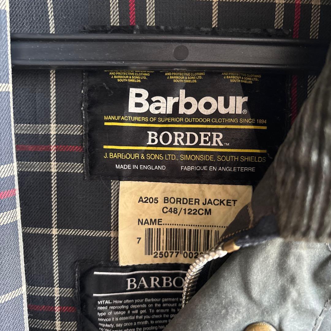 キ*ク様 00's Barbour BORDER COAT C48