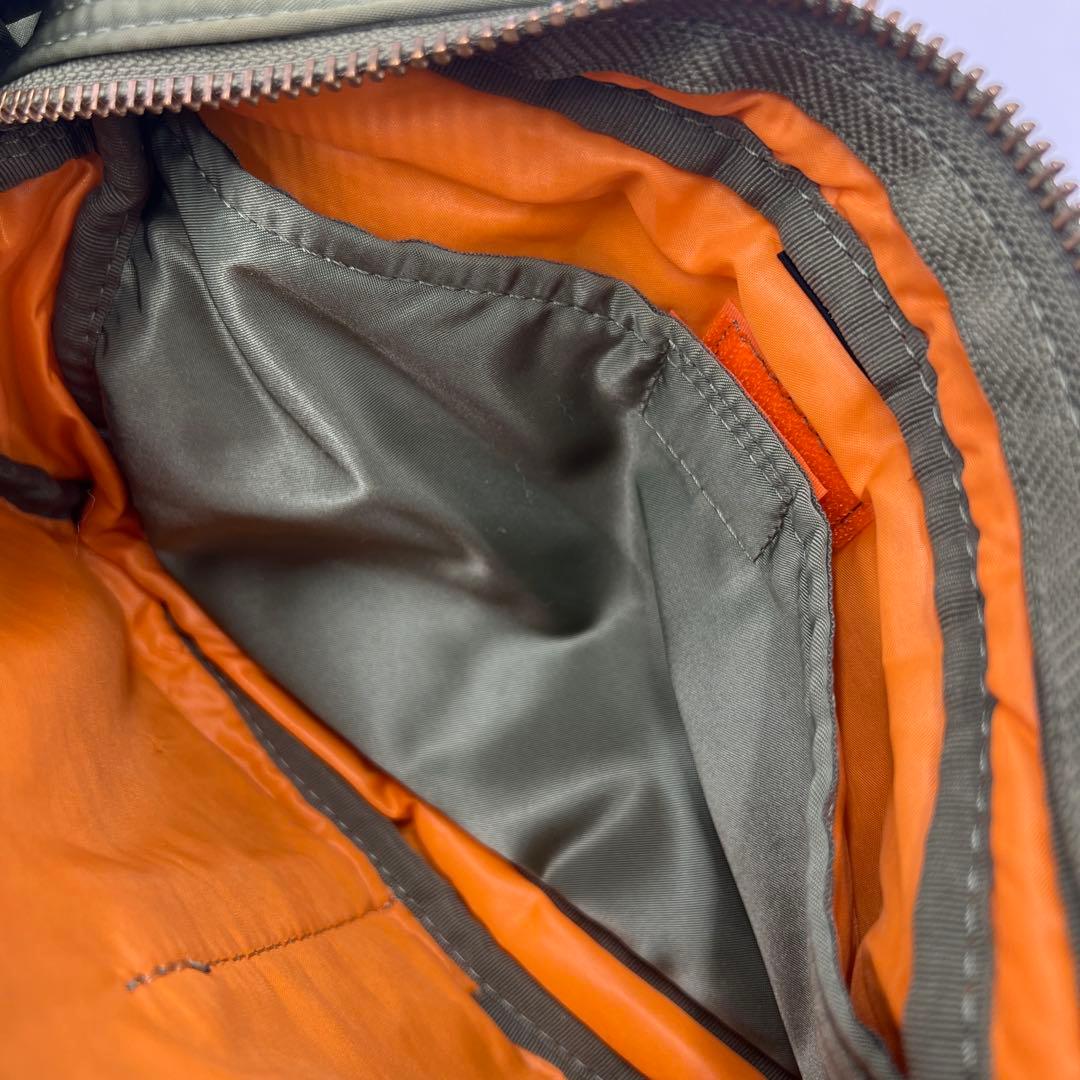 美品PORTER ポーター ショルダーバッグ タンカー セージグリーン596