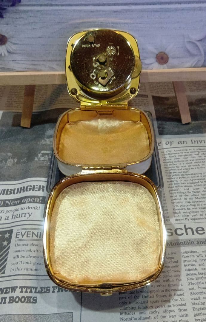 1960年代製 SEIKO DIAFIX 8 JEWELS 手巻トラベルクロック