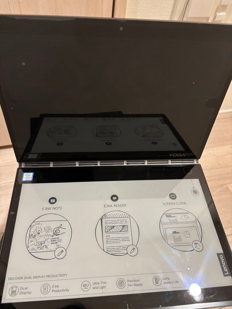 Yogabook c930 2画面•E-ink・ペン入力対応