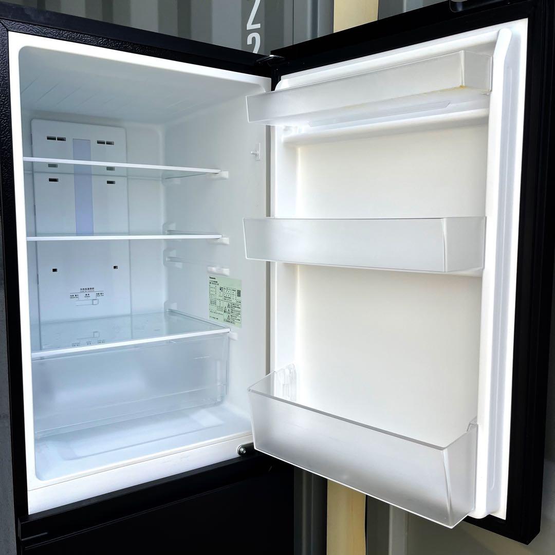 304取付無料！高性能パナソニック マットブラウン大きめ180L冷蔵庫