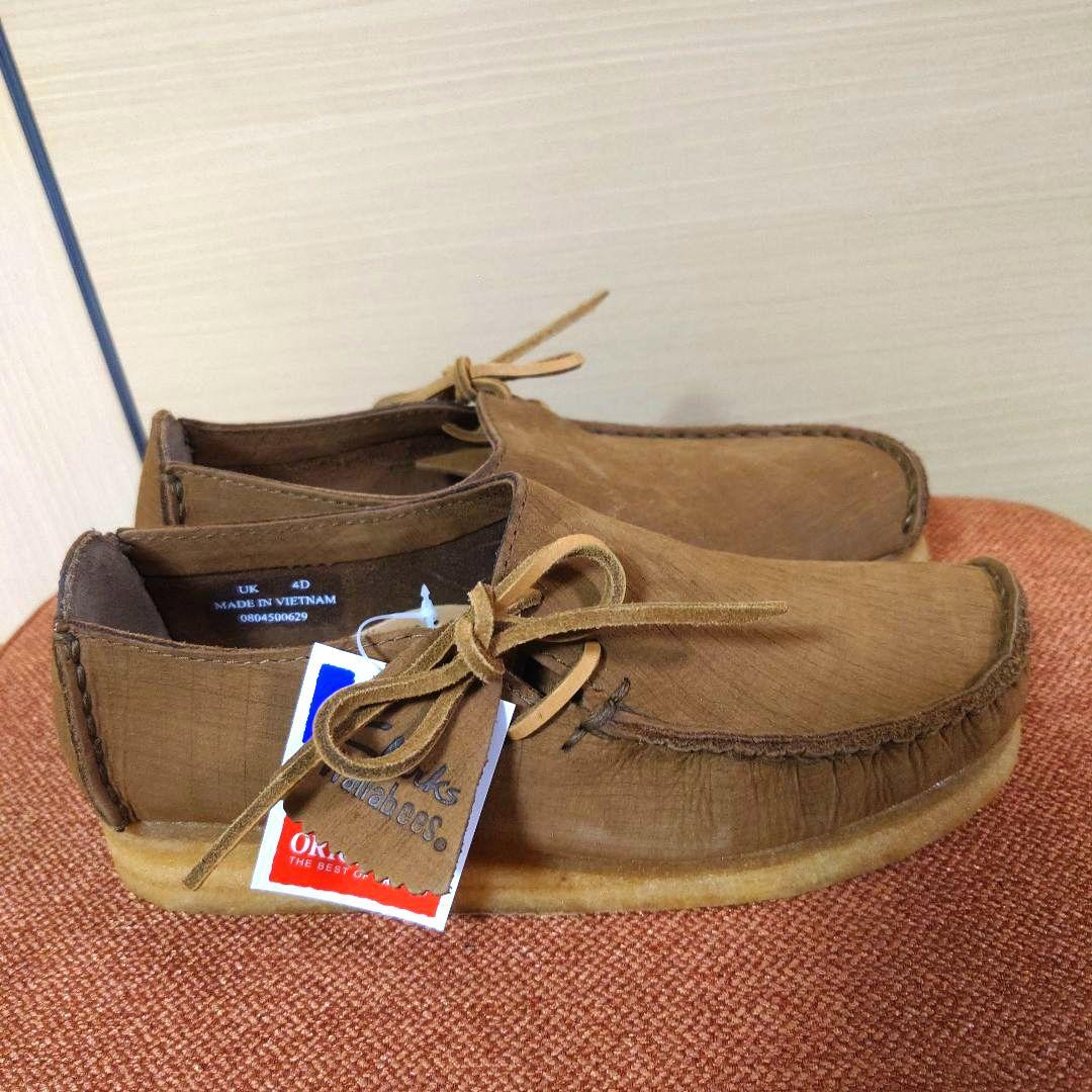 美品★廃盤 ClarksWallabees LUGGER UK4 23cm
