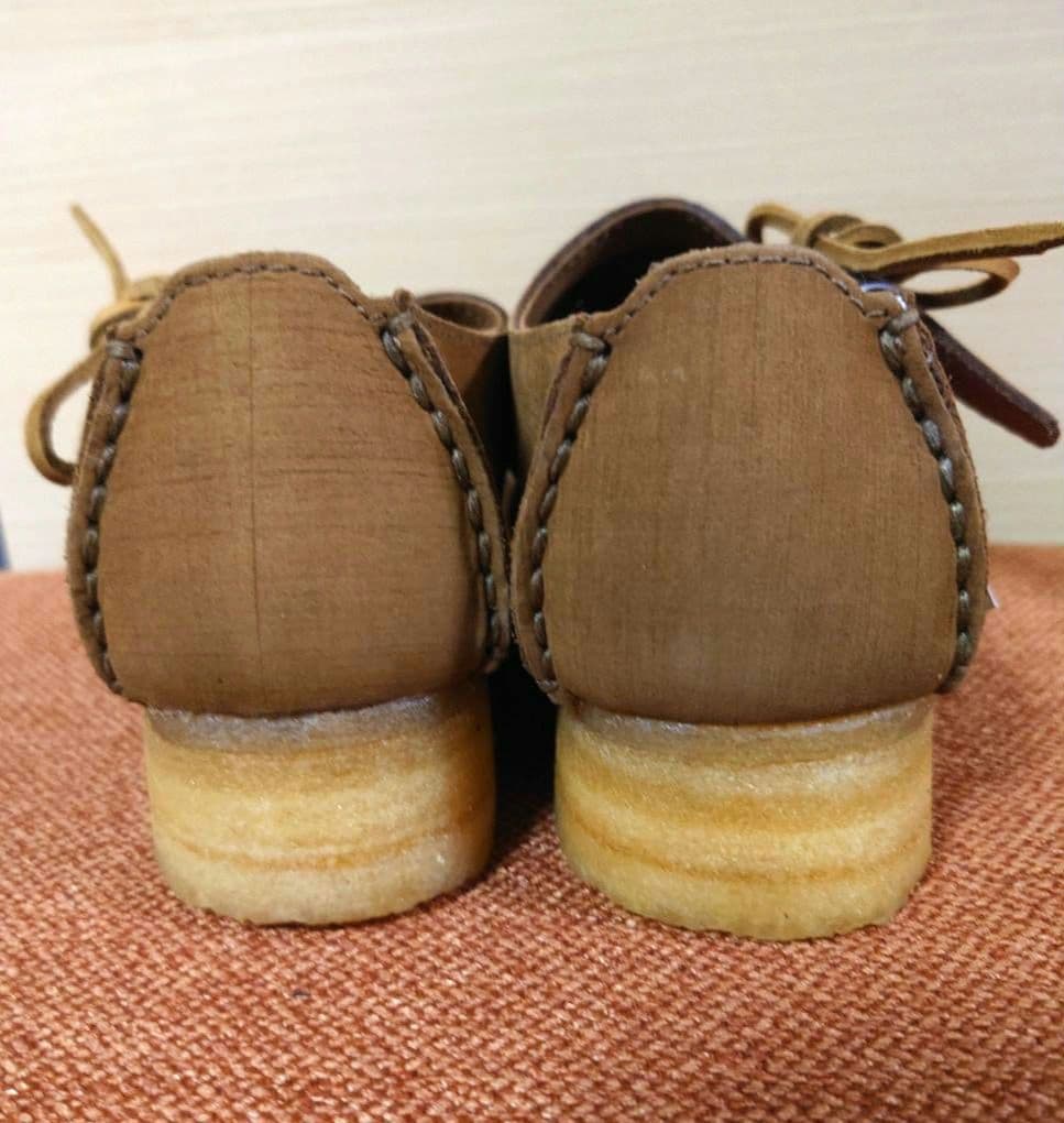 美品★廃盤 ClarksWallabees LUGGER UK4 23cm