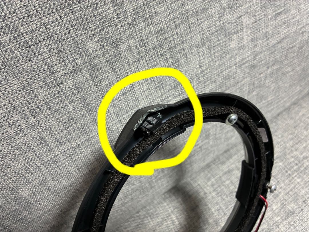 ヴェゼル／純正／LEDスピーカーリング・ドアポケットLED／ホワイト