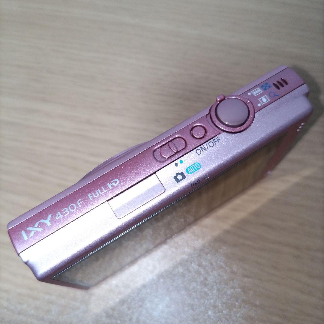 Canon IXY430F ピンク 美品 動作確認済み　バッテリー　充電器つき