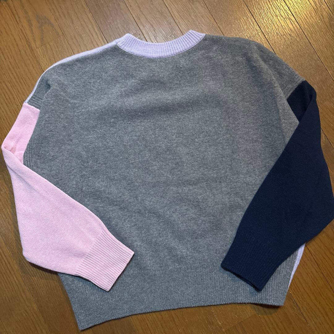 MAISON KITSUNÉ ウルフ刺繍ニットセーター