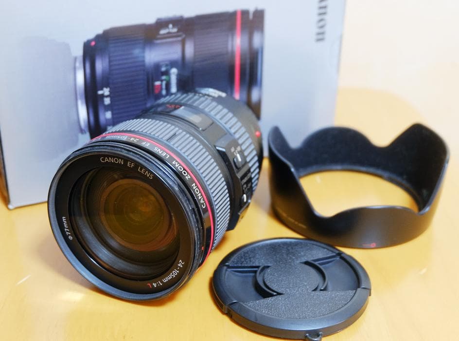 レンズ(ズーム) canon EF24-105mm F4L IS USM
