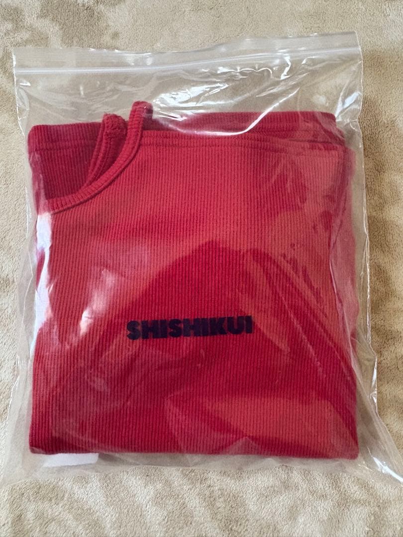 トップス THE SHISHIKUI COTTON C / RED