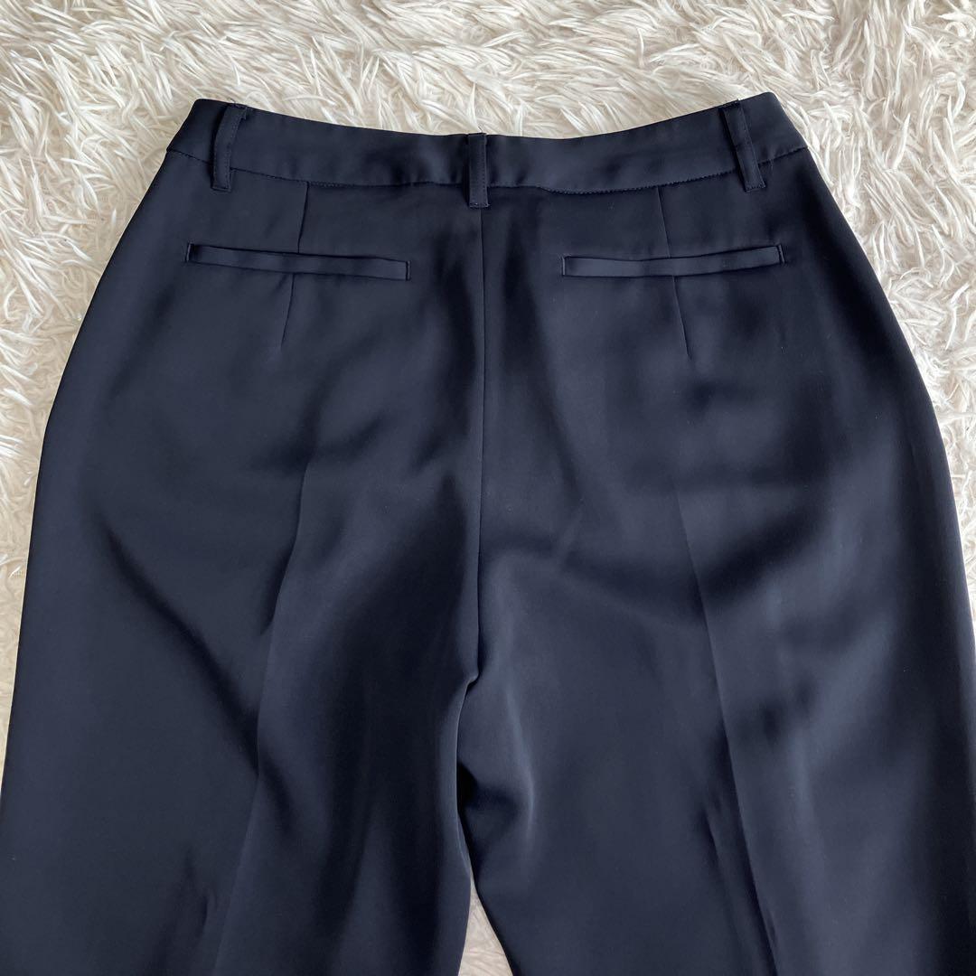 NATURAL BEAUTY BASIC ノーカラージャケットパンツスーツ