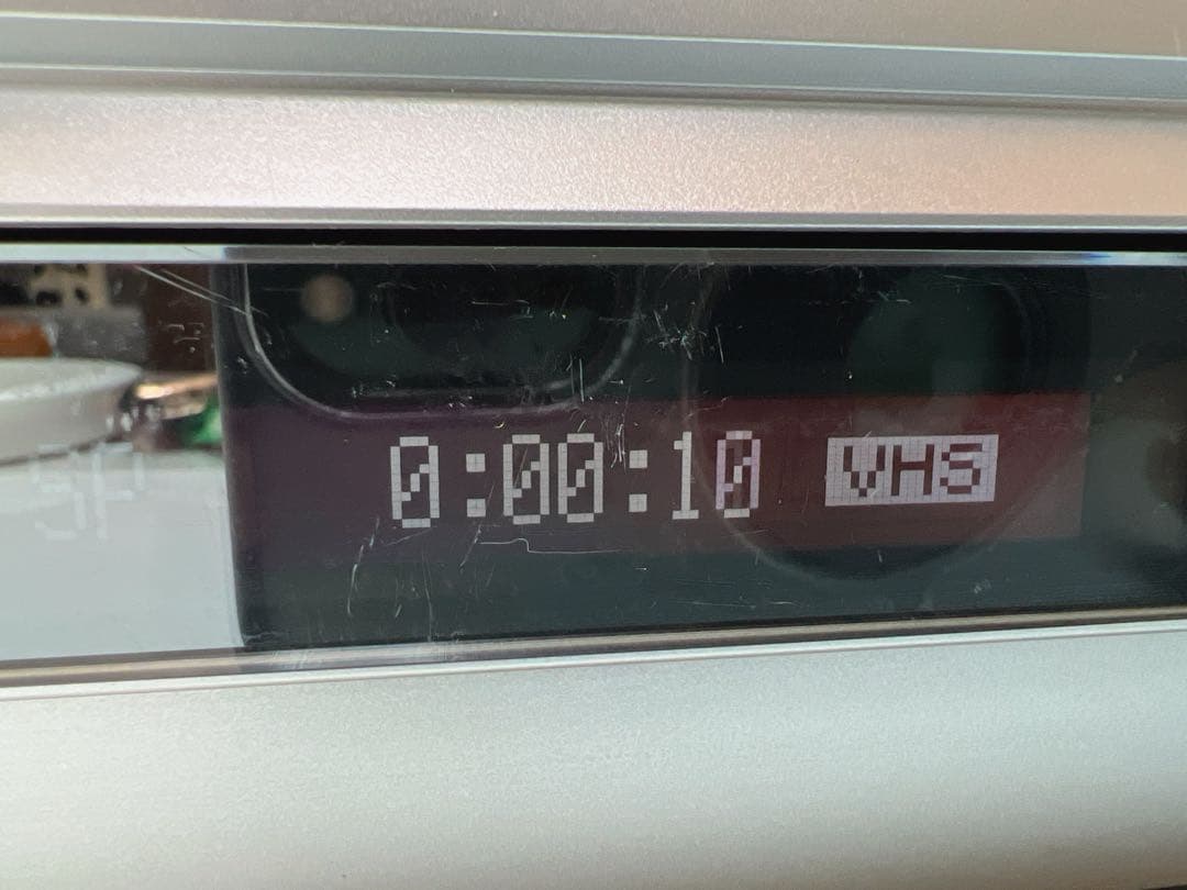 SONY RDR-VH83 ダビング機能 VHS/DVD/HDDレコーダ