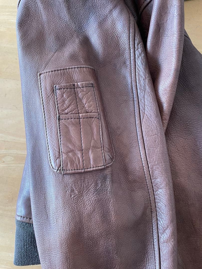 AVIREX B-15 レザージャケット