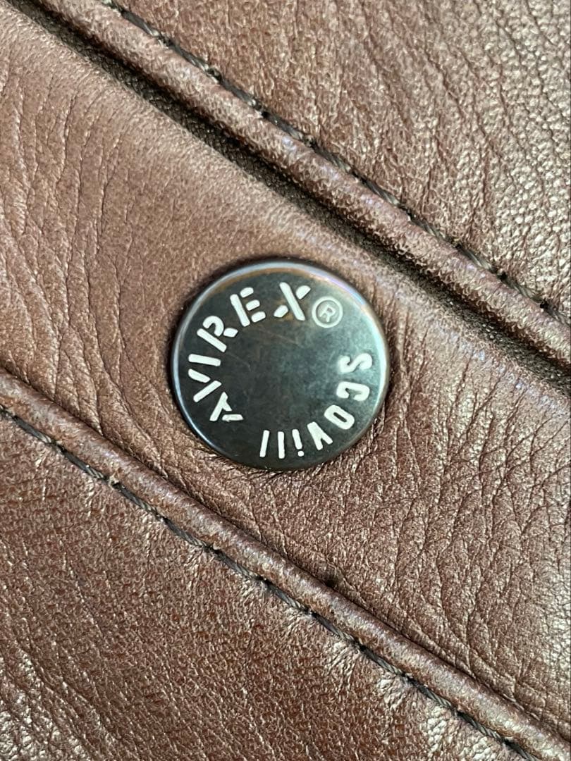 AVIREX B-15 レザージャケット