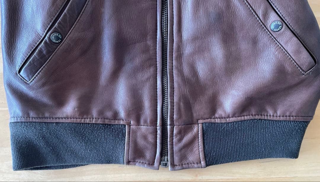 AVIREX B-15 レザージャケット