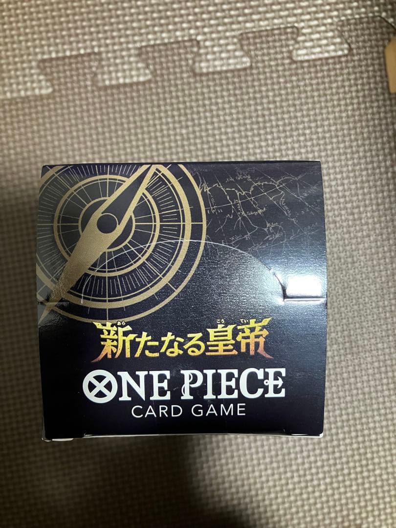ワンピース新たなる皇帝 4BOXメモリアルコレクション1boxテープ付き 未開封