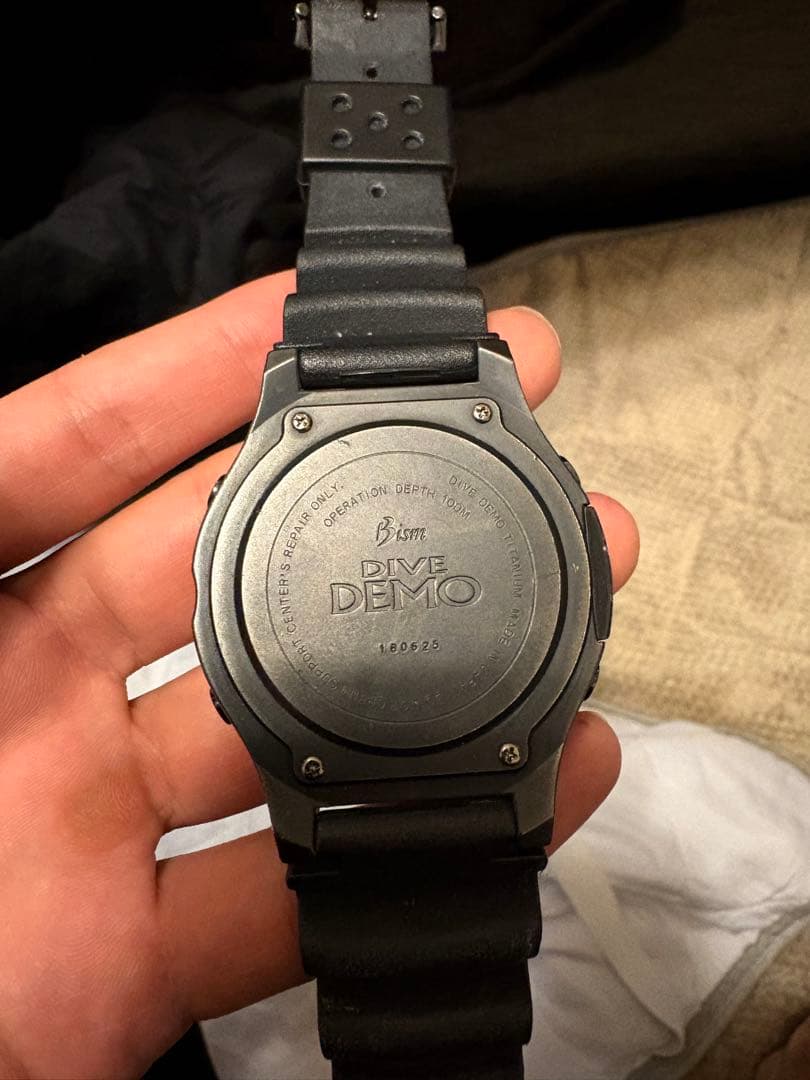 Bism DIVE DEMOダイブコンピューター 腕時計　動作良好