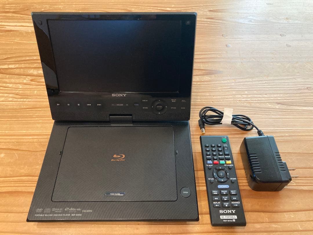 SONYポータブルブルーレイBlu-ray/DVDプレーヤー BDP-SX910