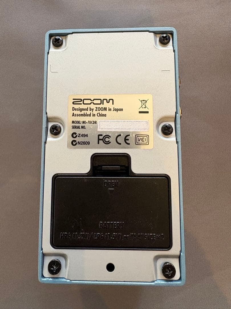 ZOOM MS-70CDR 増設スイッチアダプター付
