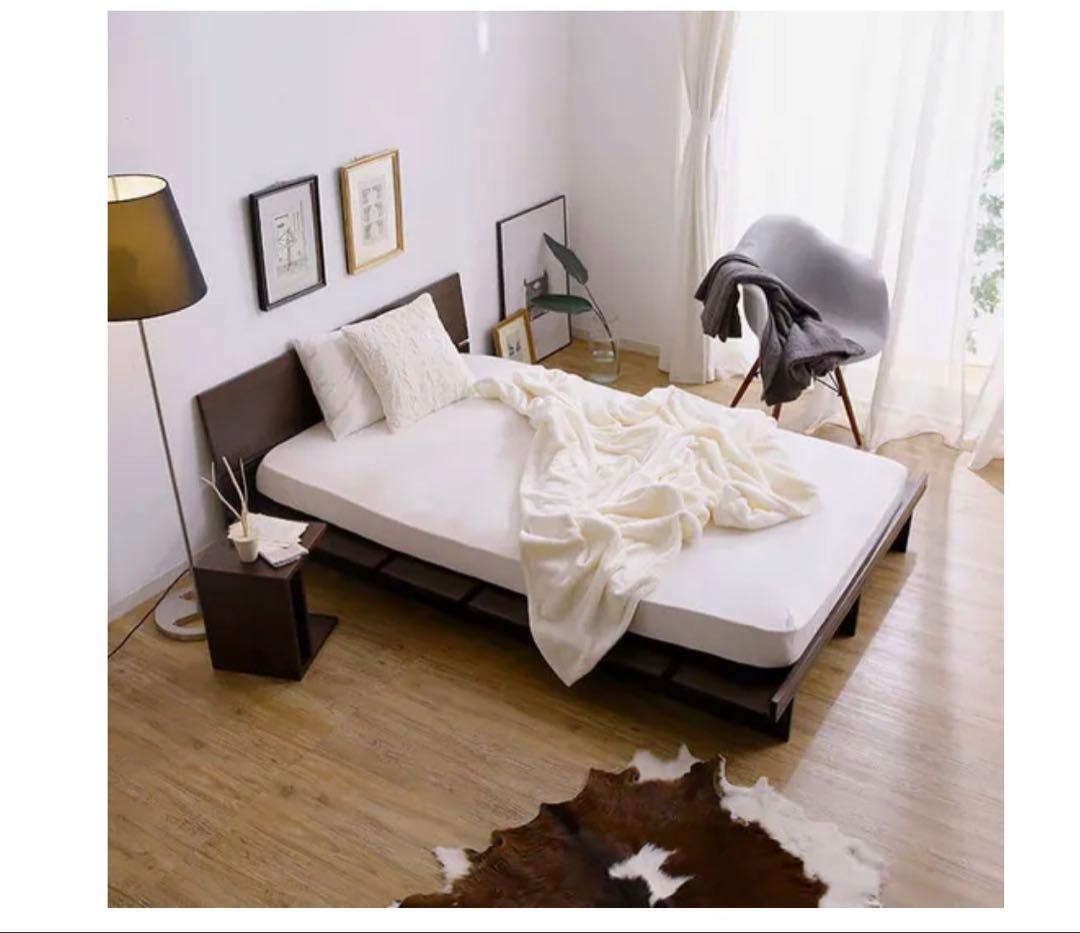 セミダブル・ダブル　木製ベッドフレーム