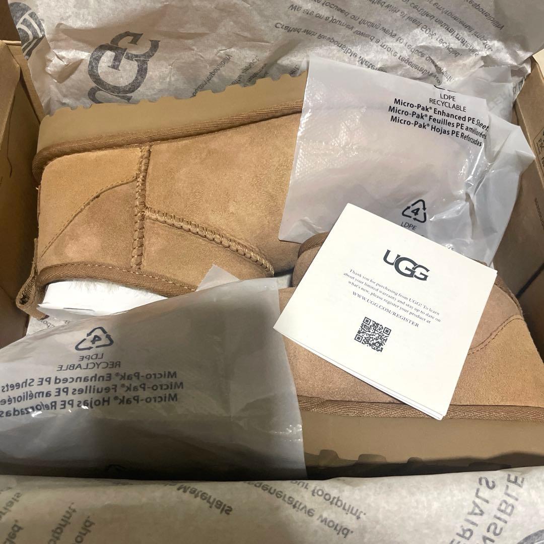 新品 UGG クラシック ウルトラ ミニ 24CM