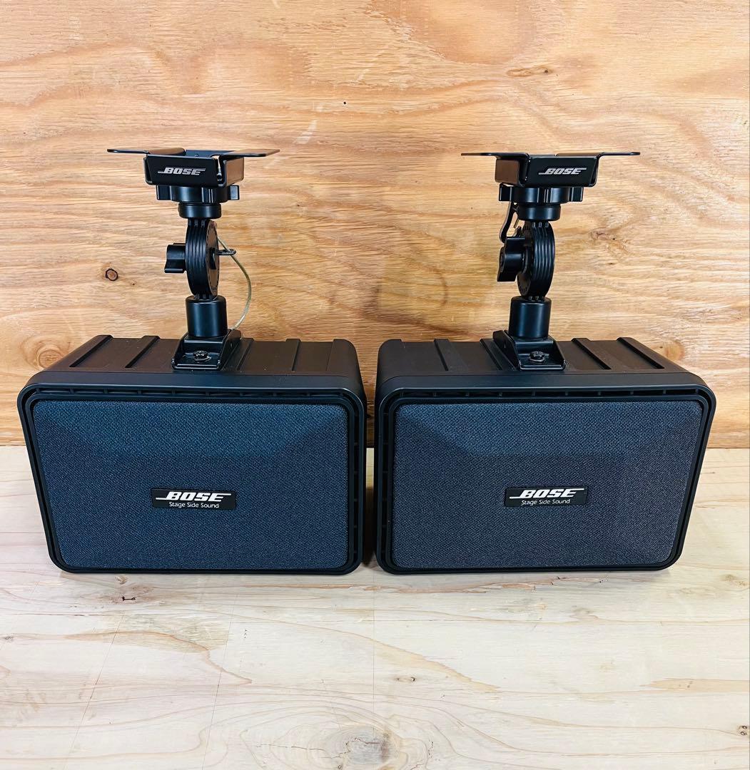 美品 BOSE ボーズ スピーカー SSS-ISP 連番ペア ブラケット付