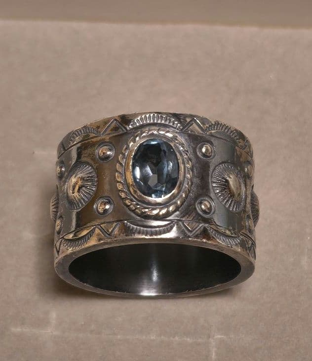 good vibrations SV925 ブルートパーズ いぶし銀 21号