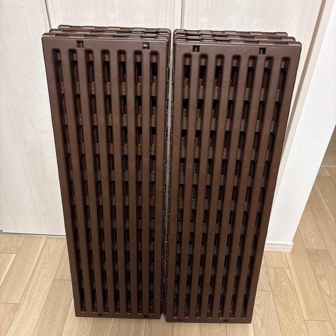 蝶プラ工業 すのこベッド エアースリープ　2個セット