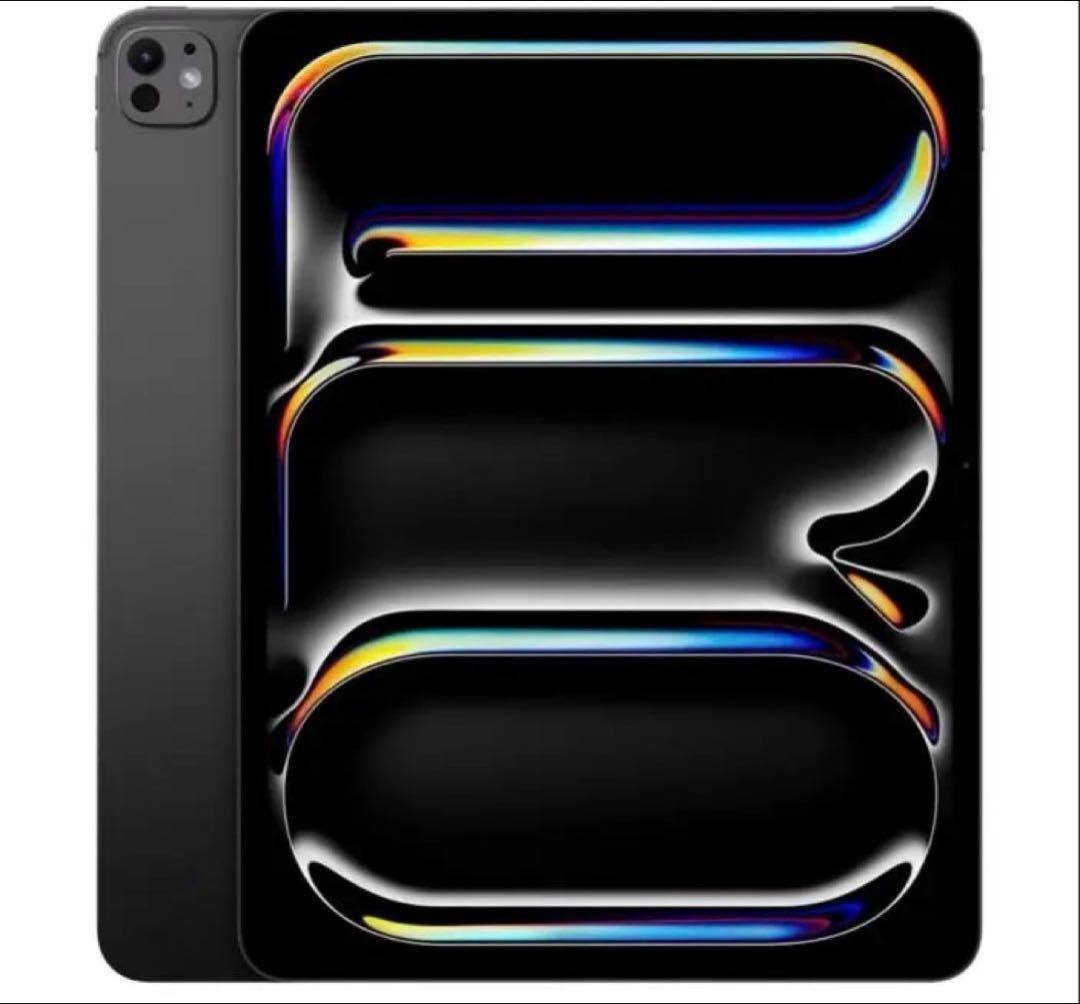 13インチ iPadPro M4 2TB セルラー スペースブラック(標準ガラス
