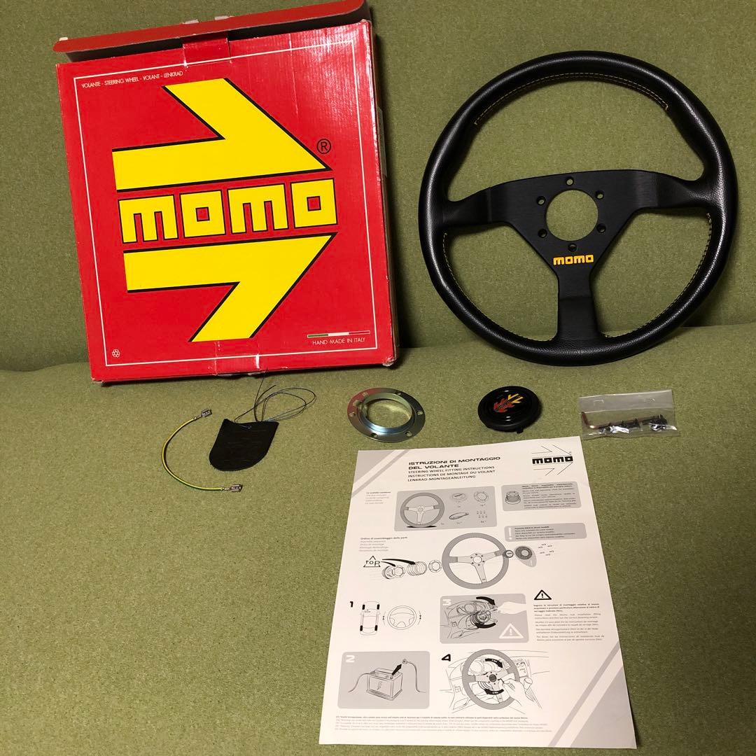 momo ステアリング 本体 黒