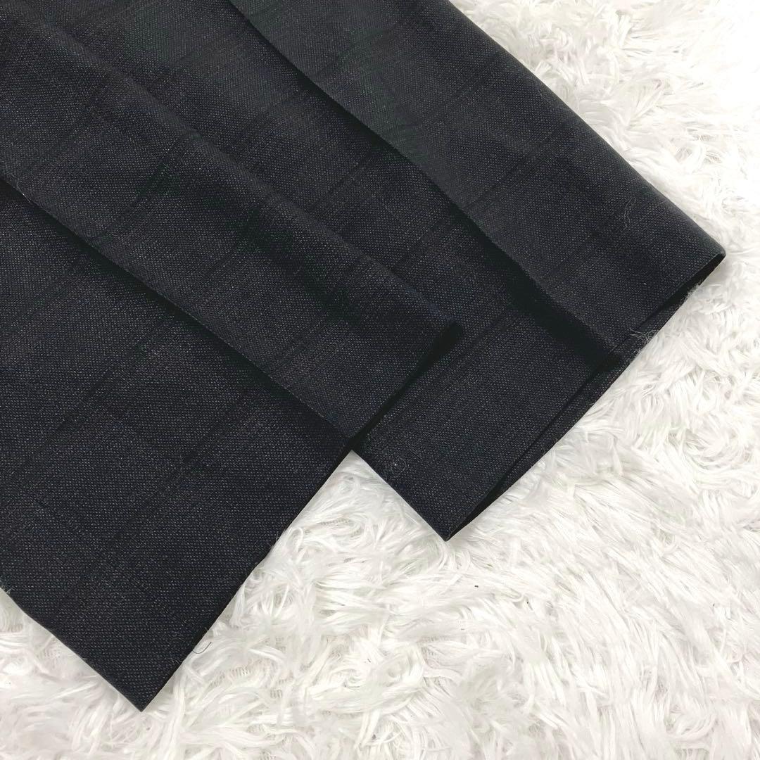 AOKI　レミュー　パンツスーツ　セットアップ　チェック柄　15号　ストレッチ