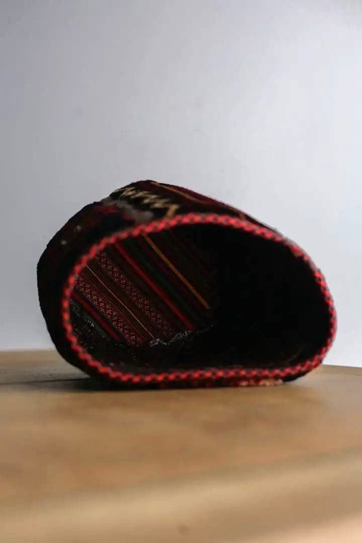 トライバルラグ バスケット バルーチ ヴィンテージラグ　グリーンポッド　植木