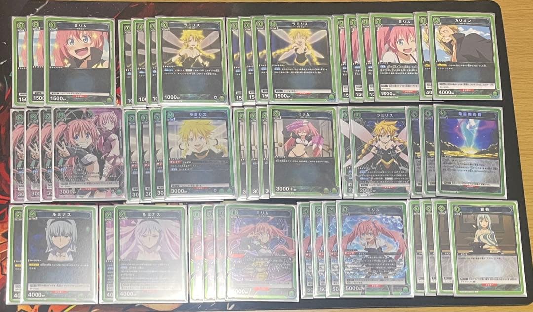 ユニオンアリーナ 転スラ ミリムデッキ +入れ替えパーツ