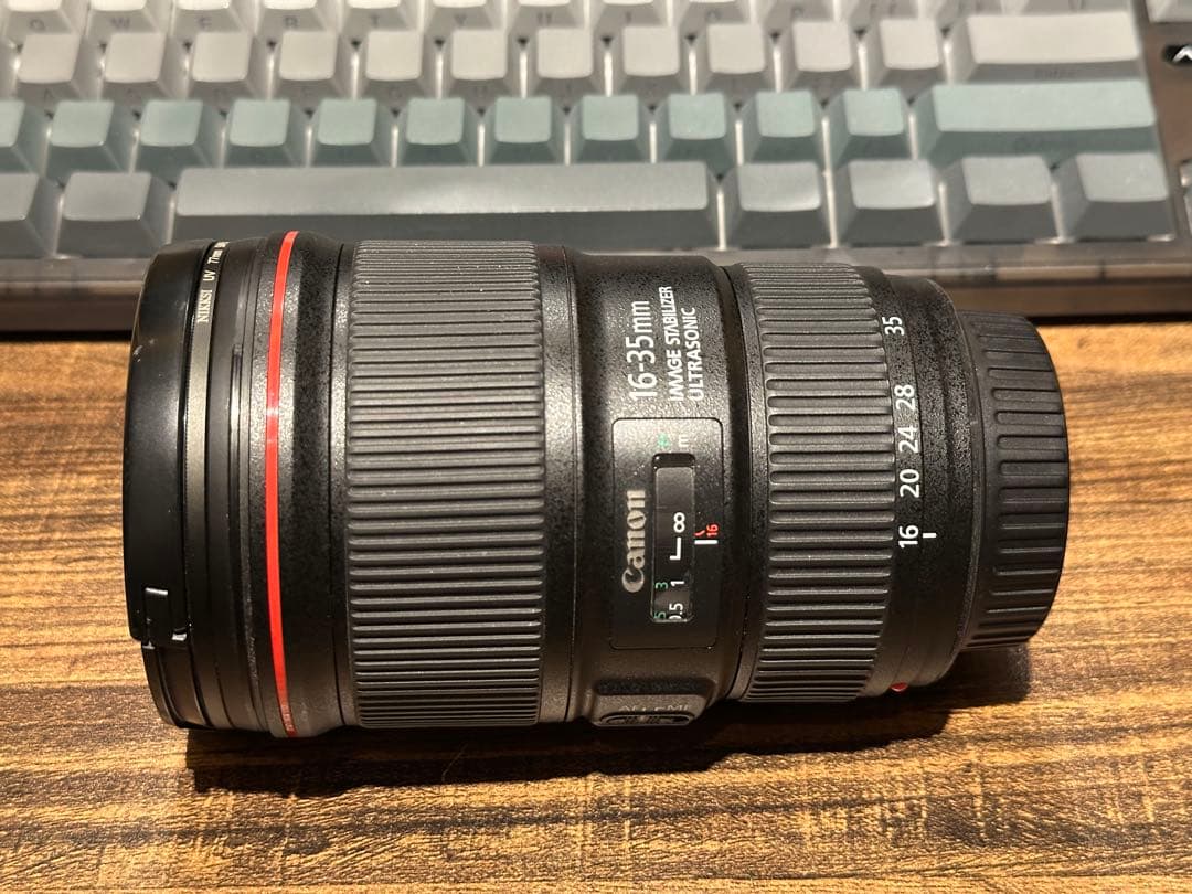 【美品】Canon広角ズームレンズ EF 16-35mm F4L IS USM