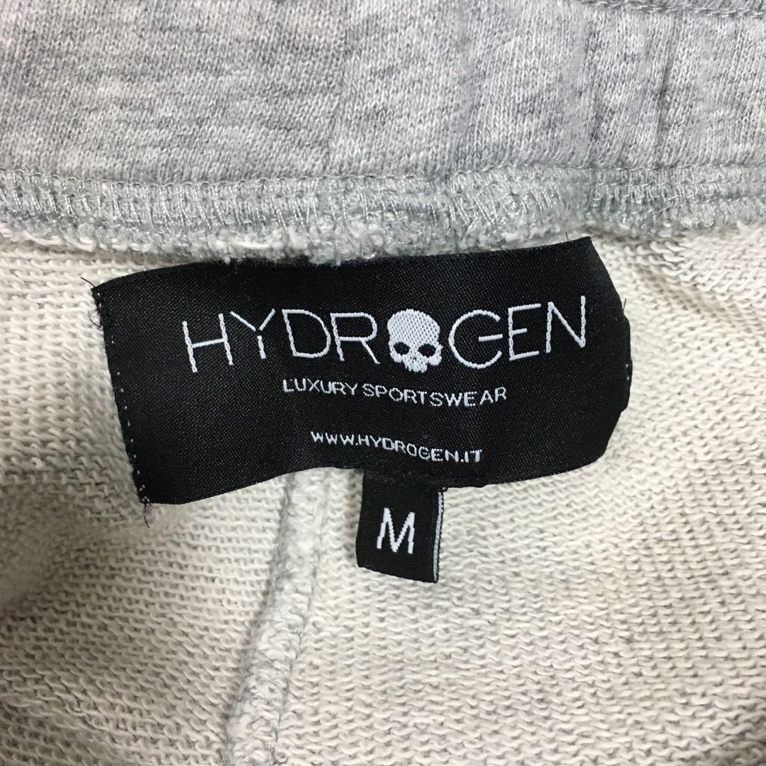 ハイドロゲン 切り替えセットアップ ジャージ パーカー スウェット グレー M