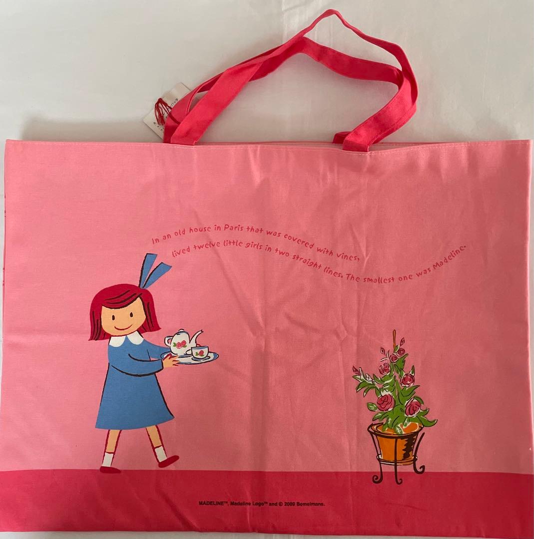 りんご　マドレーヌちゃん　レッスンバッグ　２点おまとめ　ファミリア